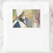 Sticker Rectangulaire Réunion d'Aviation Nice (Sac)