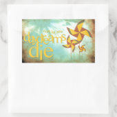 Sticker Rectangulaire rêveries (Sac)