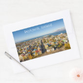 Sticker Rectangulaire Reykjavik Islande (Enveloppe)