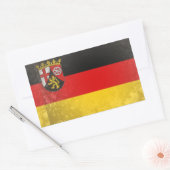 Sticker Rectangulaire Rhénanie-Palatinat (Enveloppe)