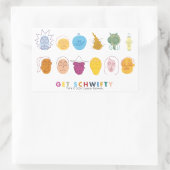 Sticker Rectangulaire RICK ET MORTY™ | Get Schwifty (Sac)