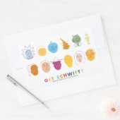 Sticker Rectangulaire RICK ET MORTY™ | Get Schwifty (Enveloppe)