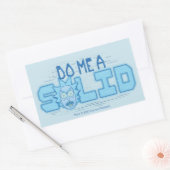 Sticker Rectangulaire RICK ET MORTY™ | Me Faire Un Solide (Enveloppe)