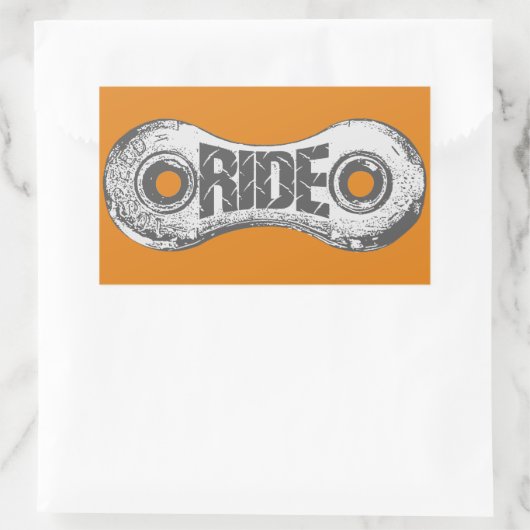 Sticker Rectangulaire Ride (Sac)