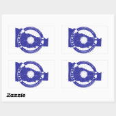 Sticker Rectangulaire Ride Vermont (Feuille)