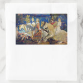 Sticker Rectangulaire Riders of the Sidhe, c. 1911 par John Duncan (Sac)