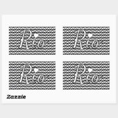 Sticker Rectangulaire Rio de Janeiro Brazil (Feuille)