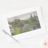 Sticker Rectangulaire River Hafren à Newtown, Powys (Enveloppe)