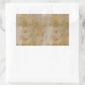 Sticker Rectangulaire Rivets de Steampunk (Sac)