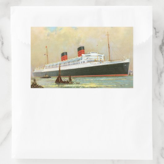 Sticker Rectangulaire RMS Mauretainia (Sac)