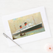 Sticker Rectangulaire RMS Mauretainia (Enveloppe)