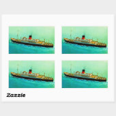 Sticker Rectangulaire RMS Parthia (Feuille)