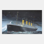 Sticker Rectangulaire RMS Titanic (Devant)