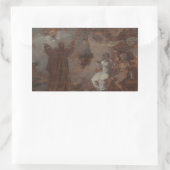 Sticker Rectangulaire Robert Smirke - Prospero Conjuring a Masque (Sac)