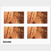 Sticker Rectangulaire Roche striée de double arc Alcôve I de Sion (Feuille)