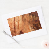 Sticker Rectangulaire Roche striée de double arc Alcôve I de Sion (Enveloppe)