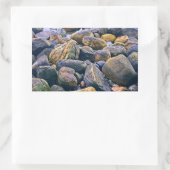 Sticker Rectangulaire Roches colorées    (Sac)