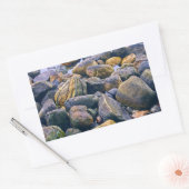 Sticker Rectangulaire Roches colorées    (Enveloppe)