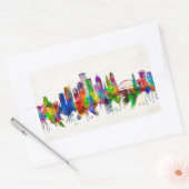 Sticker Rectangulaire Rochester New York (Enveloppe)