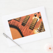 Sticker Rectangulaire Rockers au coeur ! (Enveloppe)