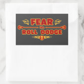 Sticker Rectangulaire Roll Dodge (Sac)