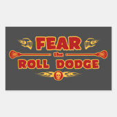 Sticker Rectangulaire Roll Dodge (Devant)