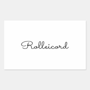 Sticker Rectangulaire Rolleicord Début des années 1930