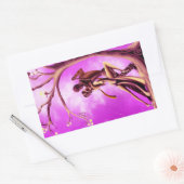 Sticker Rectangulaire Romantique Couple Danse le Tango (Enveloppe)