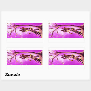 Sticker Rectangulaire Romantique Couple Danse le Tango
