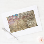 Sticker Rectangulaire Rome Italy Travel Vacation (Enveloppe)