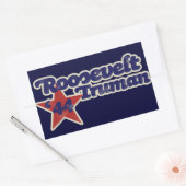 Sticker Rectangulaire Roosevelt Truman 1944 (Enveloppe)
