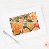 Sticker Rectangulaire Rosa Manyo [Rectangle Seal] (Enveloppe)