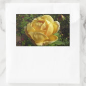 Sticker Rectangulaire Rose d'Angleterre (Sac)