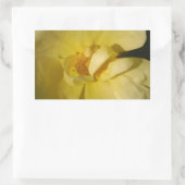 Sticker Rectangulaire Rose jaune sauvage (Sac)
