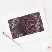 Sticker Rectangulaire Rose Mandala (Enveloppe)