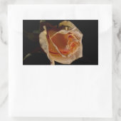 Sticker Rectangulaire Rose orange 1 (Sac)