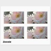 Sticker Rectangulaire Roses à l'ancienne (Feuille)