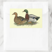 Sticker Rectangulaire Rouen Ducks (Sac)