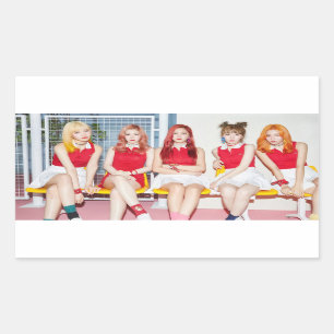 Sticker Rectangulaire Roulette russe Roulette rouge