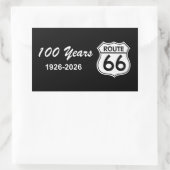 Sticker Rectangulaire Route 66 centenaire (Sac)