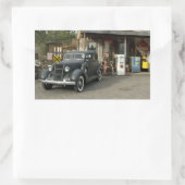 Sticker Rectangulaire Route 66 General Store & Gas Station (Sac)