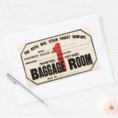 Sticker Rectangulaire Royal Mail Steam Packet Co (Enveloppe)