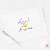 Sticker Rectangulaire Royal Prince (Enveloppe)