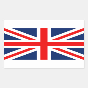 Sticker Rectangulaire Royaume-Uni
