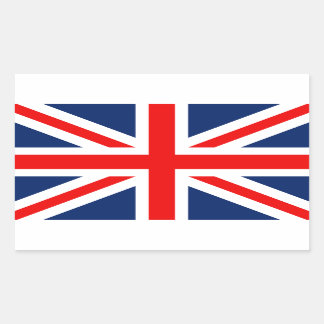 Sticker Rectangulaire Royaume-Uni