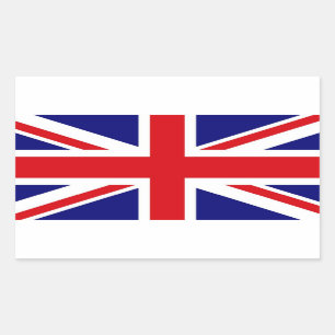 STICKER RECTANGULAIRE ROYAUME-UNI