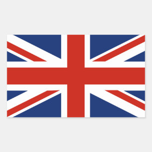 Sticker Rectangulaire Royaume-Uni de Grande-Bretagne et d'Irlande du Nor