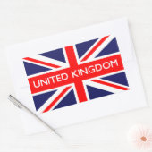 Sticker Rectangulaire Royaume-Uni - Drapeau britannique (Enveloppe)