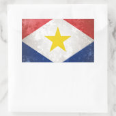 Sticker Rectangulaire Saba (Sac)