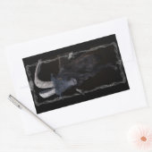 Sticker Rectangulaire Sabbat de sorcière (Enveloppe)